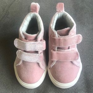 NWOT Gymboree Velour High Tops